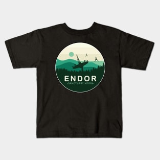 Endor Sanctuary Moon Kids T-Shirt